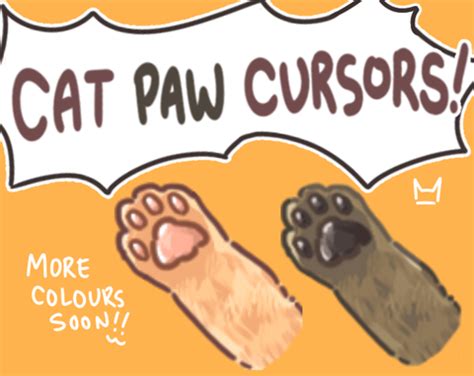 Cat Paw Cursors Jamkats Zac S Ko Fi Shop Ko Fi Where Creators