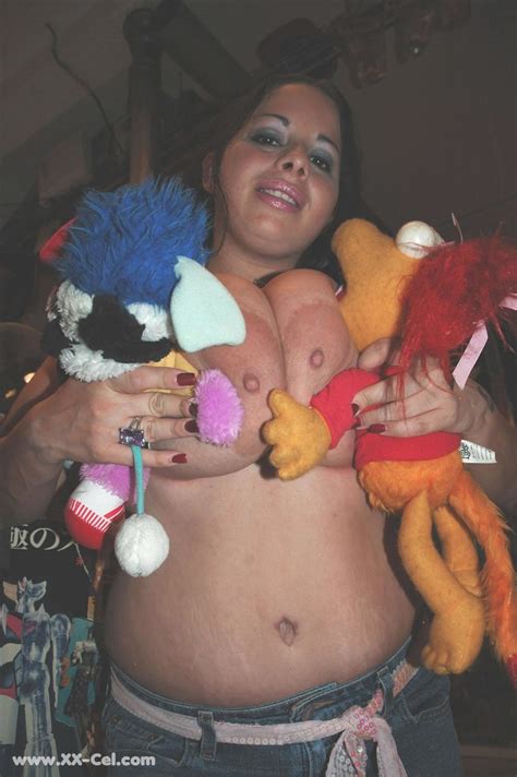 Chubby Amateur Milf Devyn Devine Plays With Her Monster Tits At The Toy