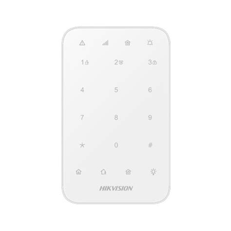 Teclado Led Inal Mbrico Hikvision Ds Pk E Wb