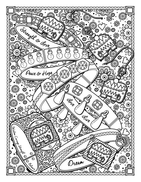 Jewel Coloring Page