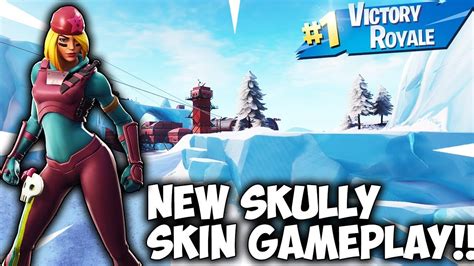 New SKULLY Skin Gameplay In Fortnite Battle Royale YouTube