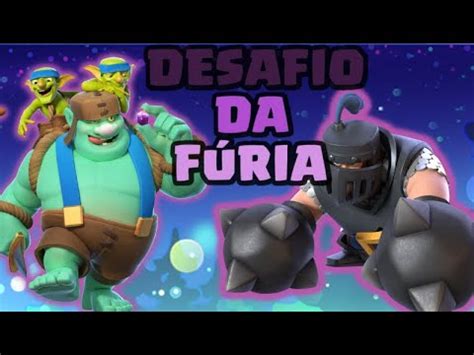 Encontrei O Melhor Deck Para O Desafio Da F Ria No Clash Royale Goblin