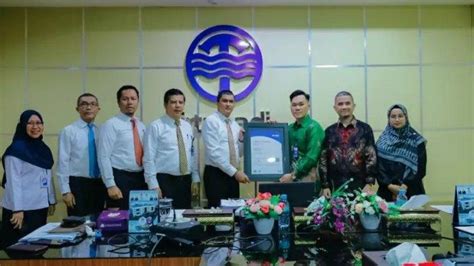 SELAMAT Perumda Tirtanadi Raih Sertifikat ISO 9001 2015 Tribun Medan