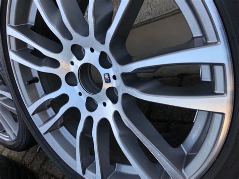 4 X GENUINE 19” BMW 3 SERIES ALLOY WHEELS & TYRES IMMACULATE CONDITION ...