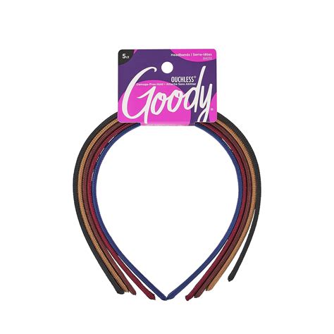 Goody Ouchless Diadema Cl Sica Unidades Colores Surtidos Para