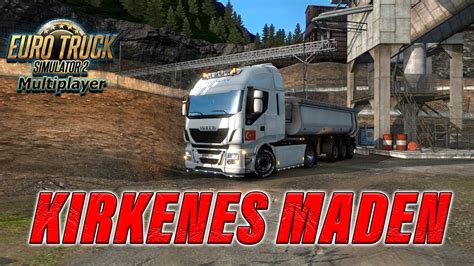 KIRKENES MADEN YOLU PROMODS EURO TRUCK SİMULATOR 2 MULTİPLAYER CANLI