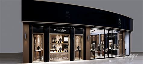 High End Luxury Jewelry Showroom Showcase Design Jewelry Watch