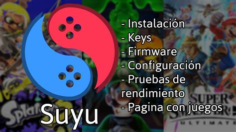 Instalaci N Del Emulador Suyu Keys Firmware Config Juegos