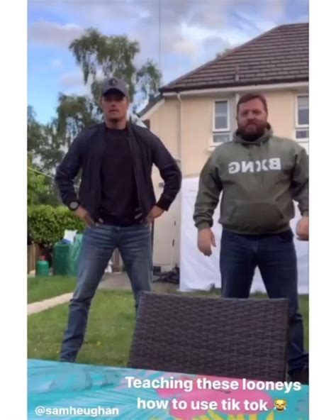 church  sam heughan cosh  instagram je suis dead