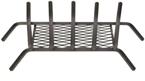 Panacea 5 Bar Wrought Iron Fireplace Grate Wember Catcher 24 In