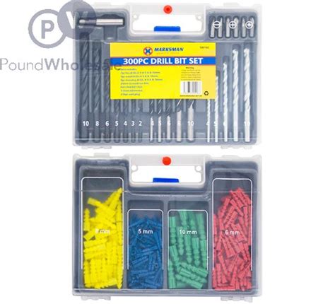 Wholesale Marksman Drill Bit Set 300pc Pound Wholesale