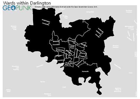 Darlington County Map