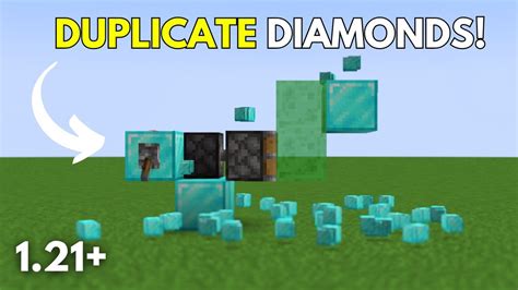 Minecraft Diamond Duplication Glitch Tutorial Easy Duplication