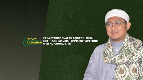 Kisah Sayyidah Ummi Kultsum Habib Ali Alhinduan Youtube