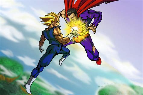 Vegeta VS Superman by DezzManX on DeviantArt