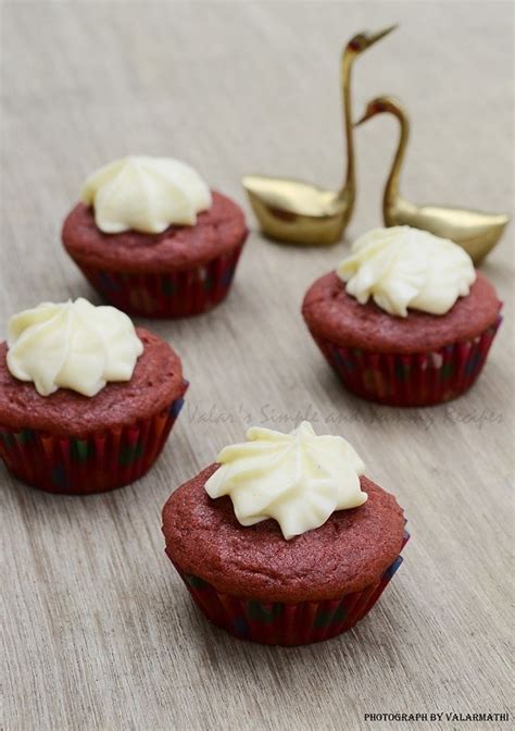 Simple And Yummy Recipes Eggless Red Velvet Cupcakes