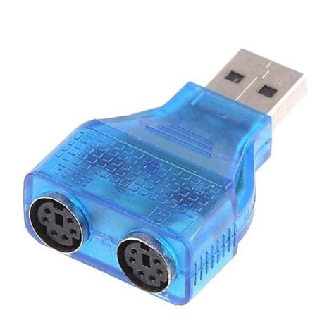 Sanoxy Usb To Dual Ps Keyboard Adapter For Keyboard Mouse Sanoxy Vndr