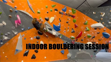New Sets Indoor Bouldering Session Youtube