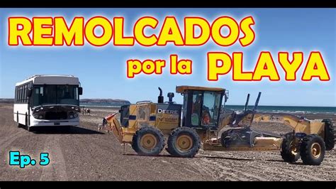 Nos Remolcan Por La Playa Ruta R O Negro E Youtube