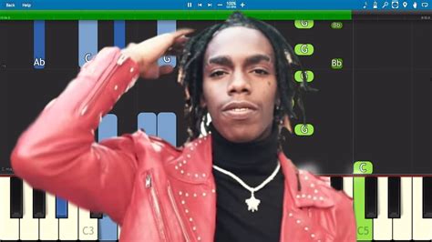 YNW Melly Butter Pecan Piano Tutorial YouTube