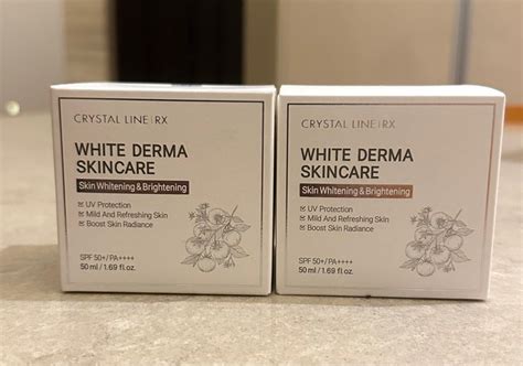 Crystalline RX White Derma Skincare SPF 50 Beauty Personal Care