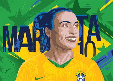 Marta: Brazilian Footballer on Behance