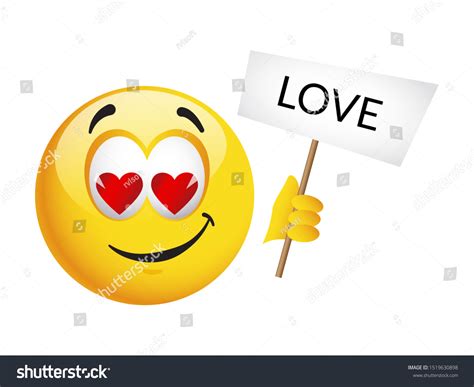 Yellow Emoticons Emojis Vector Illustration Realistic Vetor Stock