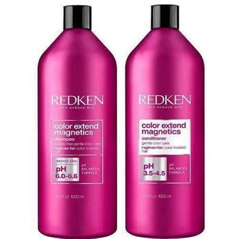 Redken Color Extend Magnetics Shampoo And Conditioner Liter Set 33oz Each