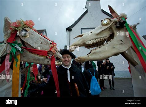 Mari Lwyd Hi Res Stock Photography And Images Alamy