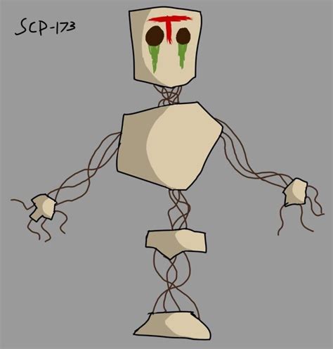 My Scp 173 Redesign The Head Is Based On Another Design Which I Think Is From Fragmented Minds