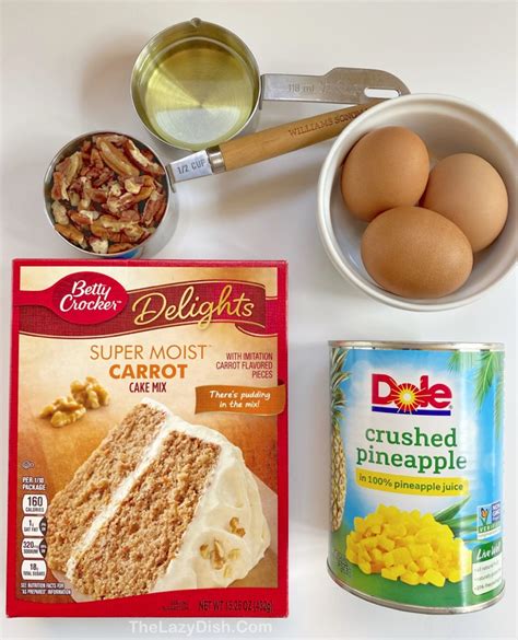 Betty Crocker Cake Recipes Using Cake Mixes / Easy Carrot Cake Muffins ...