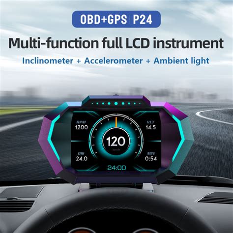 Universal Obd Gps Hud Smart Gauge P Car Obd Head Up Display Hud On