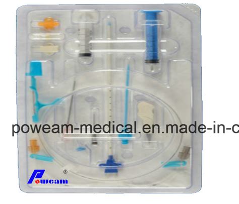 7fr 3 Triple Lumen Central Venous Catheter With Iso Ce Fda Approval