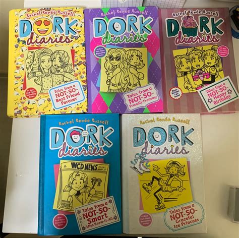 Dork Diaries Hardcover Books 4 5 11 13 14 Hobbies Toys Books