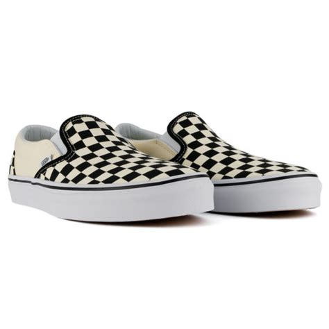 Vans Checkerboard Slip On Shoe White Black At Skate Pharm