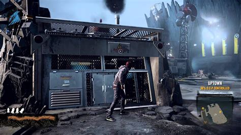 Infamous Second Son Augustine Boss Fight Cement Tower Youtube