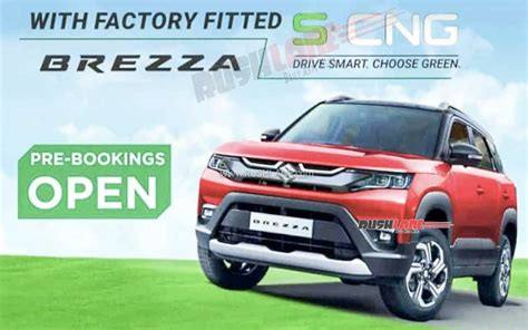 New Maruti Brezza Cng Advanced Bookings Open Now Revealed At Auto Expo