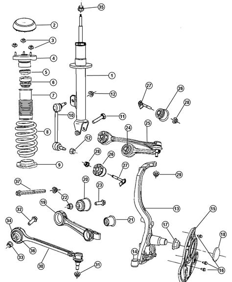 Dodge Charger Shock Absorber Suspension Left 04782995ad Libertyville Il