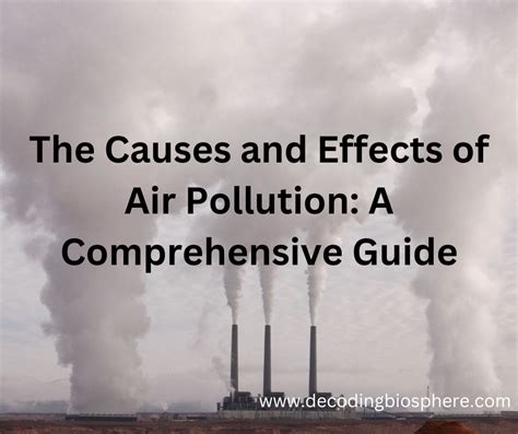 The Causes and Effects of Air Pollution: A Comprehensive Guide ...