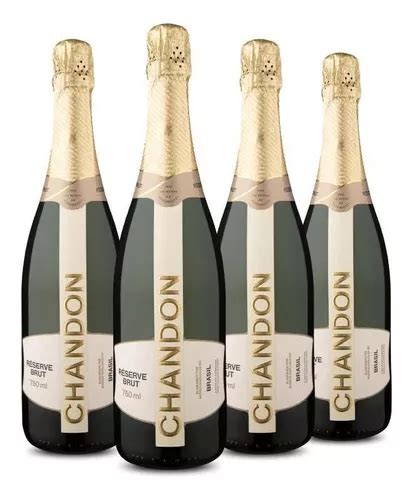 Kit Espumante Chandon R Serve Brut Garrafas Parcelamento Sem Juros