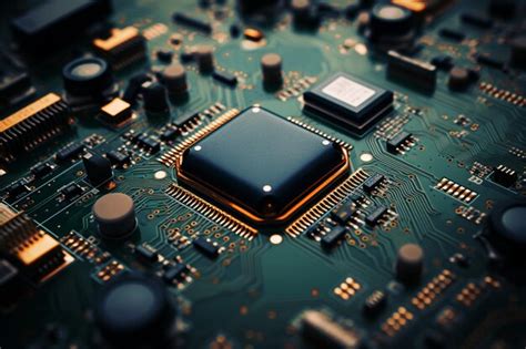 La intrincada geometría de los microchips cobra vida en una perspectiva