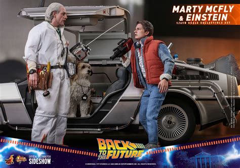 Hot Toys Back To The Future Marty Mcfly Einstein Exclusive Figure Toyslife