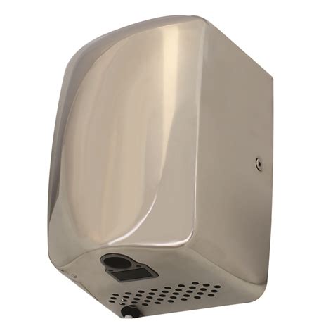 Man500ss Fast Dry Hand Dryer Satin Stainless Steel Manrose