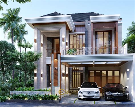 Desain Rumah Modern Lantai Bapak Henry Di Jakarta