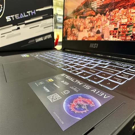 Laptop Msi Stealth A Vf Laptop Cpu Intel I Th H