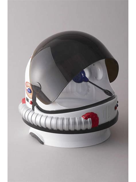 White Astronaut Helmet With Sound For Kids Chasing Fireflies