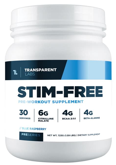 Transparent Labs Stim Free Pre Workout Review