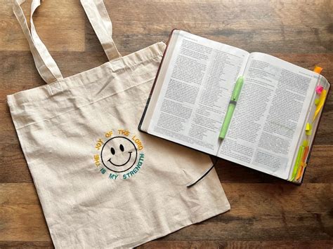 Christian Tote Bag Christian Merch Bible Bag Christian Apparel Etsy