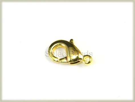 Golden Copper Lobster Clasp X Mm Metal Findings Jewelry Closure