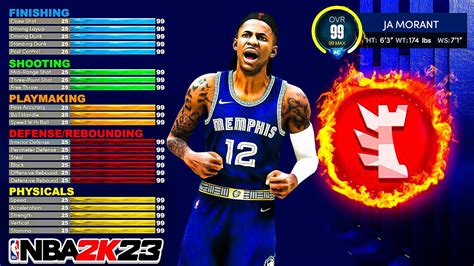 Nba K Ja Morant Badge Guard Build Is Gamebreakingbest Build